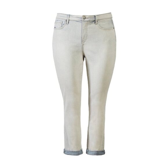 New w/Tags - sz 12 - NYDJ Margot Girlfriend Jeans in Equinox Wash, Reverse wash - Picture 13 of 13